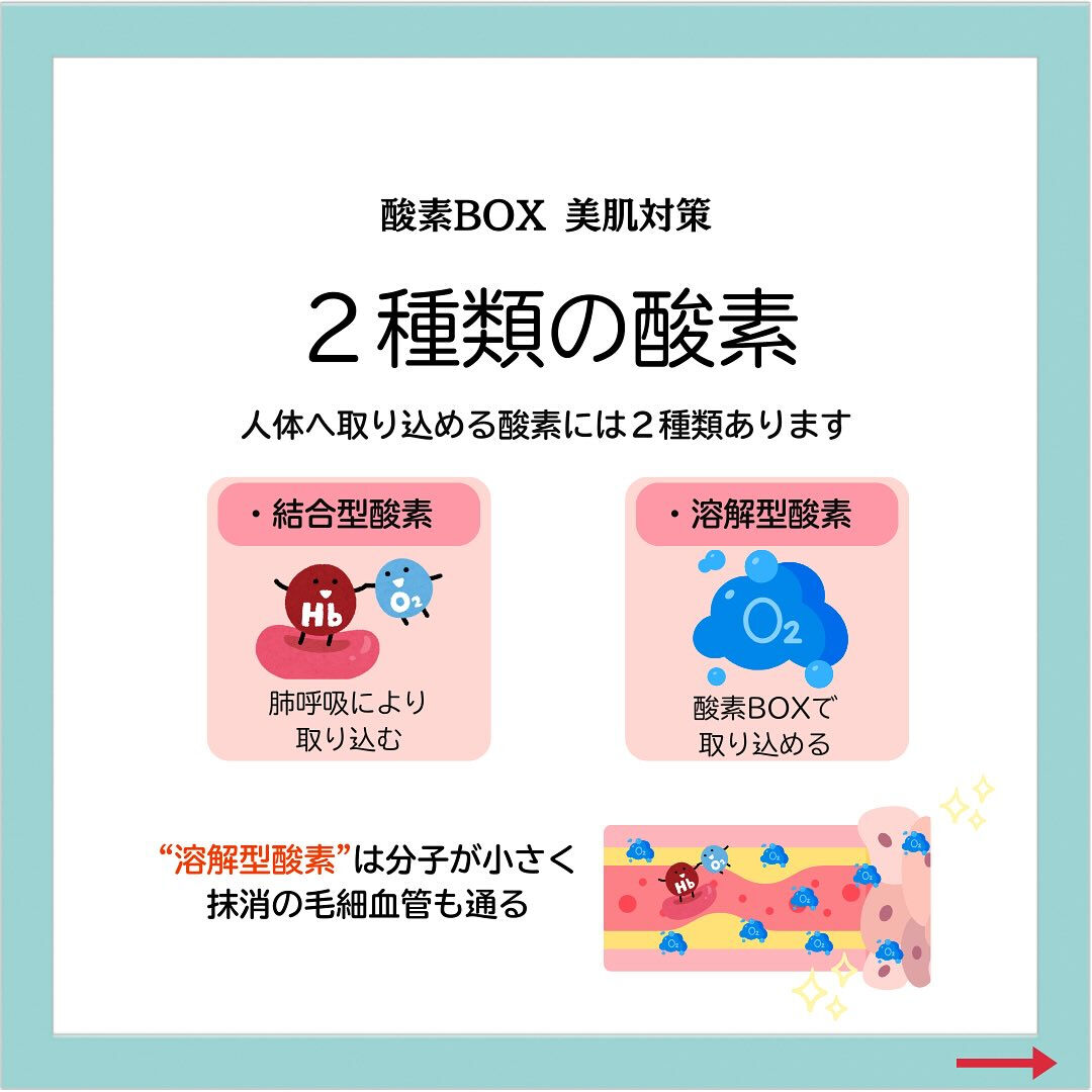 酸素BOX 美肌対策✨